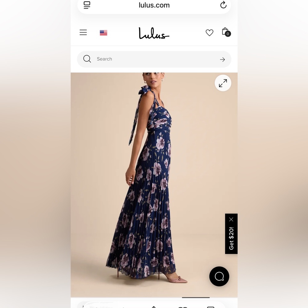 Lulus floral dress